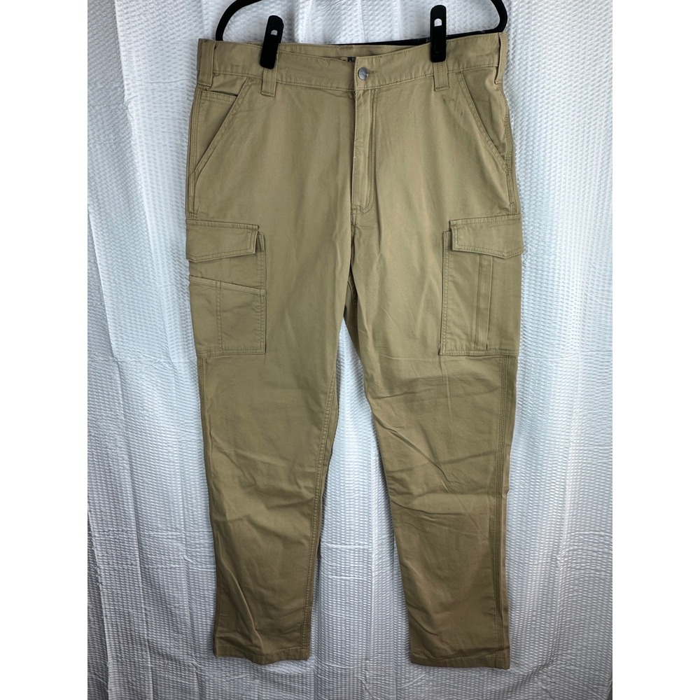 Carhartt Rugged Flex Relaxed Fit Canvas Cargo Work Pant 38x36 NWT